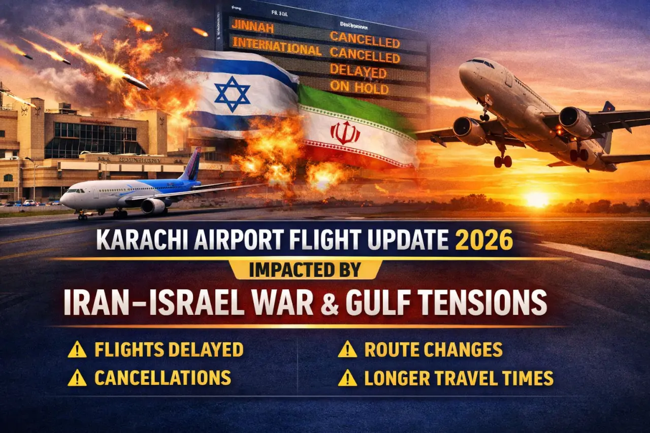 Karachi Airport Flight Schedule 2026 Today